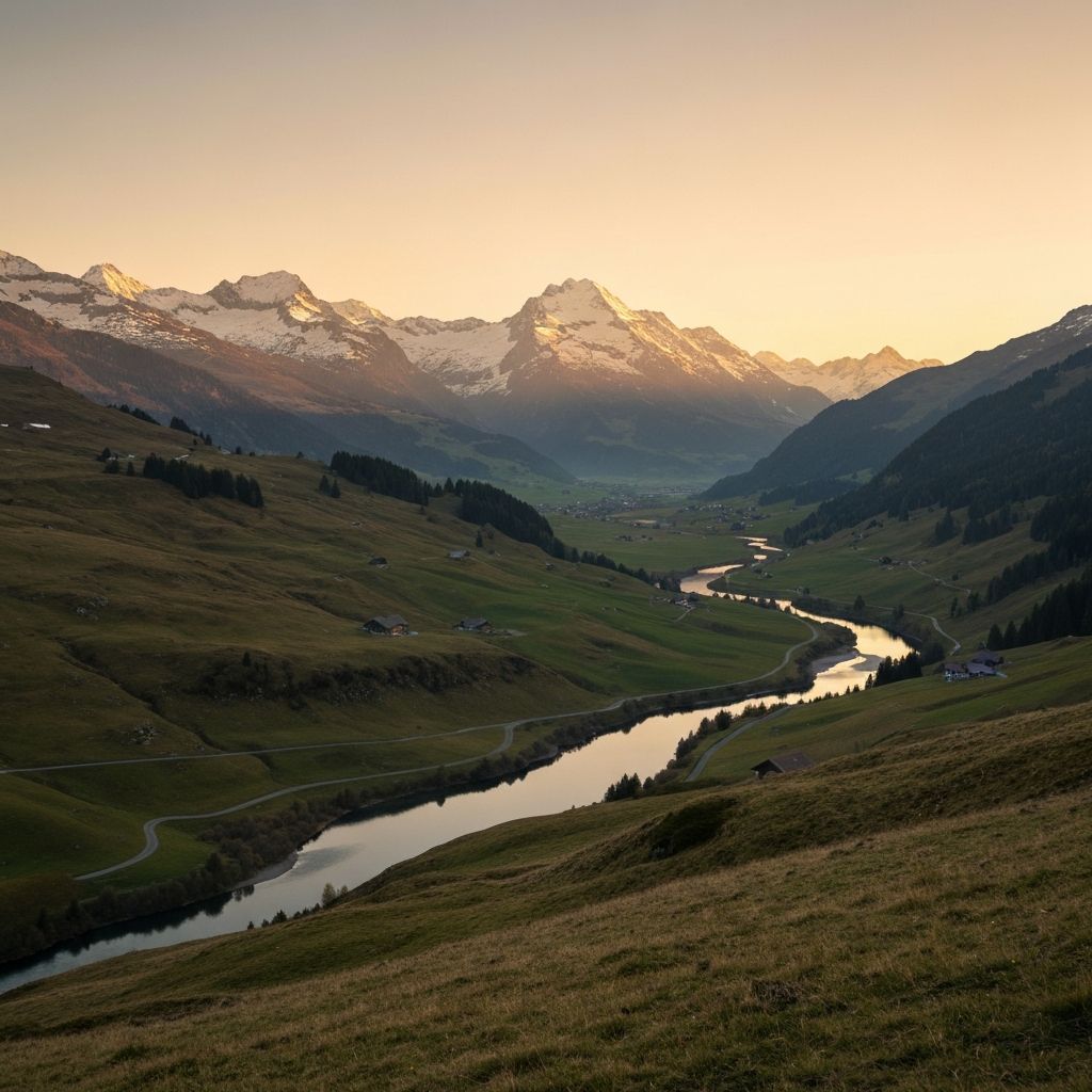 Alpine Natur und Entspannung